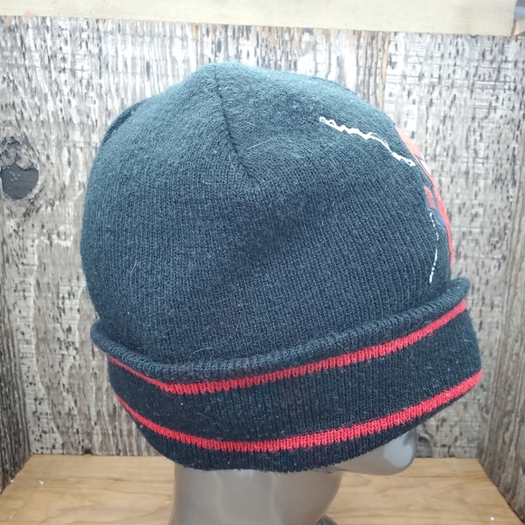 Marvel Spiderman Black Winter Beanie Hat Kids Youth One Size Fits Most Unisex - Picture 7 of 7